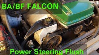 Ford Falcon Ba/Bf Power Steering Flush fluid change