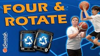 BEST Youth Basketball Games for Kids—Four and Rotate