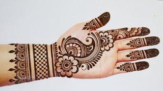 Latest Stylish Mehndi design for hands |Easy Mehndi designs |Simple Mehandi design|Mehandi ka design