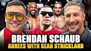 Brendan Schaub Updates “No Issue” with Nate Diaz