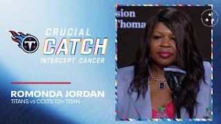 12th Titan Romonda Jordan | Crucial Catch Media Availability