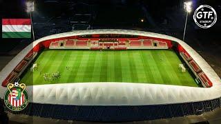 Várkerti Stadion. Kisvárda. Hungria. Estádio Peculiar!!!!