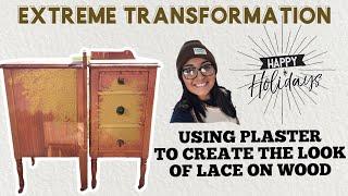 Extreme Makeover | From Trash to Treasure | Lace on Wood