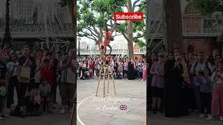 Street Performer  #streetperformer #london #viral #trending #travel #people #talent  #shorts #sun