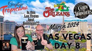 Las Vegas Vlog Easter 2024 Day 8 | Yardhouse | McMullan's | The Orleans | Closing of Tropicana