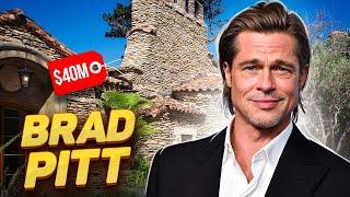 How Brad Pitt lives and what he spends his millions on