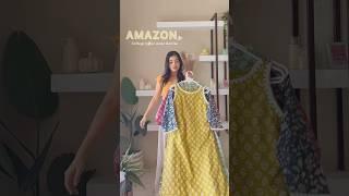 Amazon Office/College wear printed kurtas haul under ₹550 #amazonfinds #kurtahaul #youtubeshorts