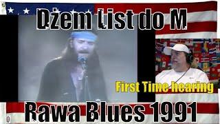 Dżem   List do M   Rawa Blues 1991 - First Time hearing - Reaction