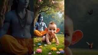 Gannu fam #bappa#dj#djremix #trend#cute#shiva#youtubeshorts #ganesh#ganpati#marathi#parvati#family