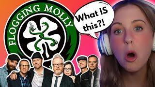 Irish Girl First Time Hearing Flogging Molly - Drunken Lullabies