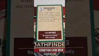  Fatigued condition Pathfinder 2nd edition remaster #pathfinder #pathfinder2e #paizo #rpg #rpg