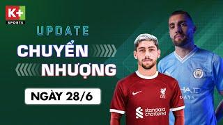 ĐIỂM TIN CHUYỂN NHƯỢNG (28/6) | MỨC GIÁ KỶ LỤC DÀNH CHO RICE - LIVERPOOL MUỐN CHIÊU MỘ VALVERDE