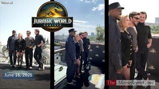 JURASSIC WORLD REBIRTH Scarlett Johansson, Mahershala Ali, Jonathan Bailey in London - June 16, 2025