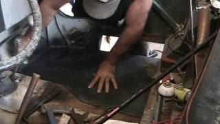 1946 Willys Jeep - Floor Repair Pattern Completed