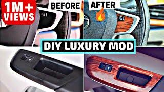 DIY CAR INTERIOR MODIFICATION CAR VINYL WRAP | CAR MODIFICATION | INFO N TECH