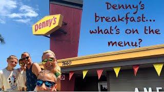 Let’s eat breakfast at Denny’s Orlando - International drive