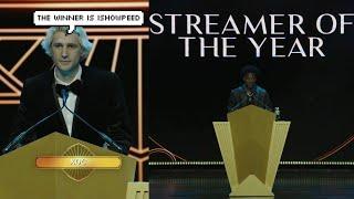 xQc Presents iShowSpeed as Streamer of The Year