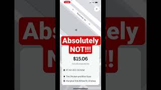 Uber Eats Trash Orders  #ubereats #uber #rideshare