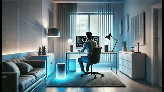 Smarte Lichtsteuerung für maximale Konzentration im Homeoffice | TechZen