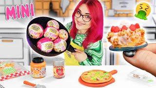 Zrobiłam MINI TORT ale mi NIE WYSZŁO  DIY NIESPODZIANKI Miniverse Diner seria 2