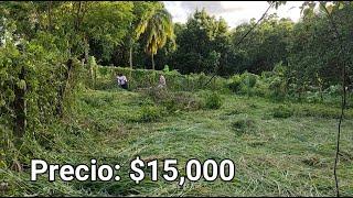 Terreno en venta $15,000 - 875 mts. Cuadrados según escritura.Aprox. 3 lotes y medio.