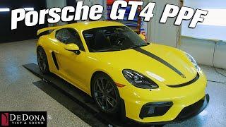 Porsche Paint Protection Film & Stripe Kit Installation | Dedona Tint & Sound | Ain’t Paint Wraps |