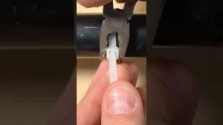 A useful tip that allows you to reuse nylon ties  #diy #tips #shorts