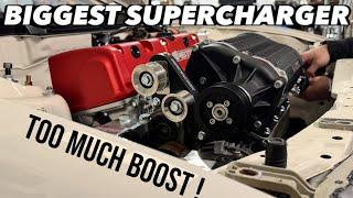 4 Piston Engine with Merc Racing Super Charger