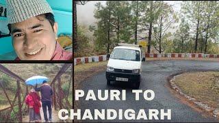 Gao .Pauri Garhwal se Chandigarh yatra.Rajeev khankriyal blog.2023