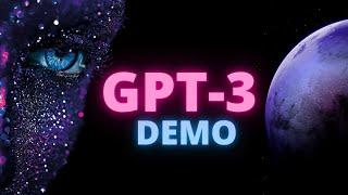 GPT 3 demo | Open AI | AI Basics