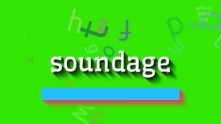 HOW TO SAY SOUNDAGE? #soundage