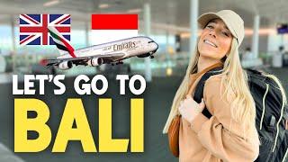 Flying To Bali Indonesia From The UK | Our HONEST Emirates Experience