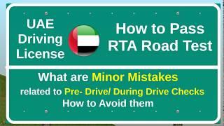 Get Your UAE RTA Driving #License In 7 Simple Steps!  #RTA_Road_Test #mry3883