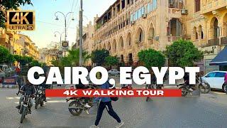  CAIRO EGYPT WALKING TOUR - HELIOPOLIS & BARON EMPIAN PALACE | 4K HDR - 60fps