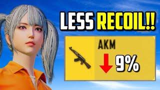 AKM HAS LESS RECOIL AFTER UPDATE!! | PUBG Mobile