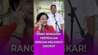 Wagub Rano: Situasi Tidak Baik! Singgung Pertemuan dengan Megawati"