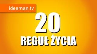 20 REGUŁ ŻYCIA - niezbędnik rozwoju osobistego