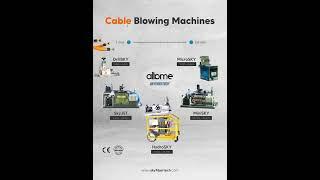 Fiber Optic Cable Blowing Machines Ftth Telecom