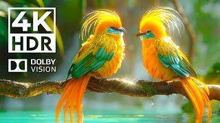 WORLDVIEW in Dolby Vision 4K HDR | with Cinematic Sound (Colorful Animal Life)