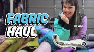 Fabric Haul Warehouse Adventures, Restocking Materials & Japanese Food! | Small Business Diaries