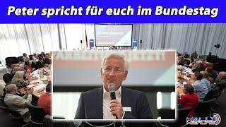 Peter spricht für euch im Bundestag