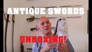 Antique sword unboxing with Matt Easton (Part 1)