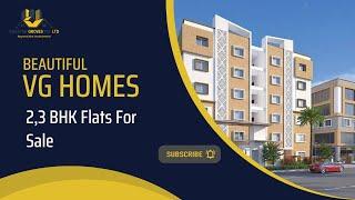 VG Homes | 2, 3 BHK Flats for Sale in Kompally Hyderabad | Price 50 Lacs onwards.