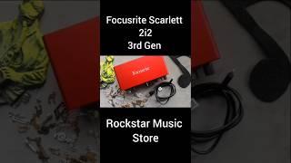 Focusrite Scarlett 2i2 3rd gen