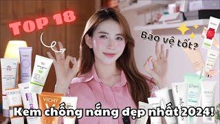 18 KEM CHỐNG NẮNG NÂNG TONE TỐT NHẤT 2024