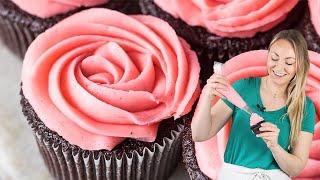 Raspberry Frosting WITHOUT Food Coloring or Artificial Flavoring