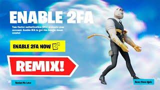 HOW TO ENABLE 2FA ON FORTNITE! (CHAPTER 2 REMIX)