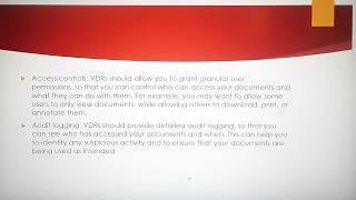 5 Key Features to Look for in a Virtual Data Room Provider