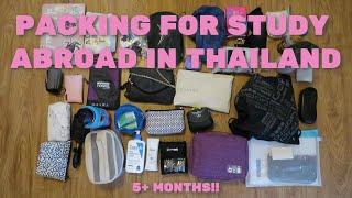 EVERYTHING I AM BRINGING FOR A 5+ MONTH STUDY ABROAD IN THAILAND