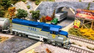 The Best Model Railroad layout in HO scale in Orlando - Central Florida Railroad Modelers 4K UHD